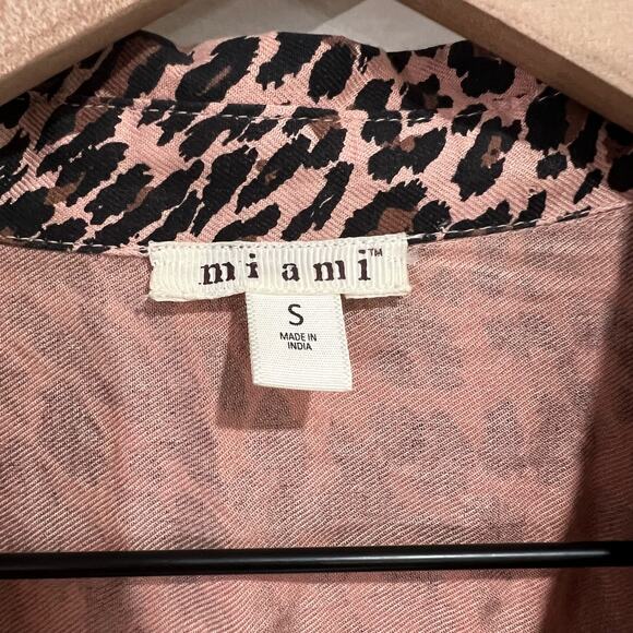 Francesca’s Collection Miami Leopard Print Shift Dress Size Small - Picture 2 of 8